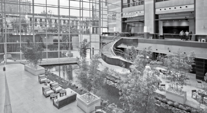Hotel lobby